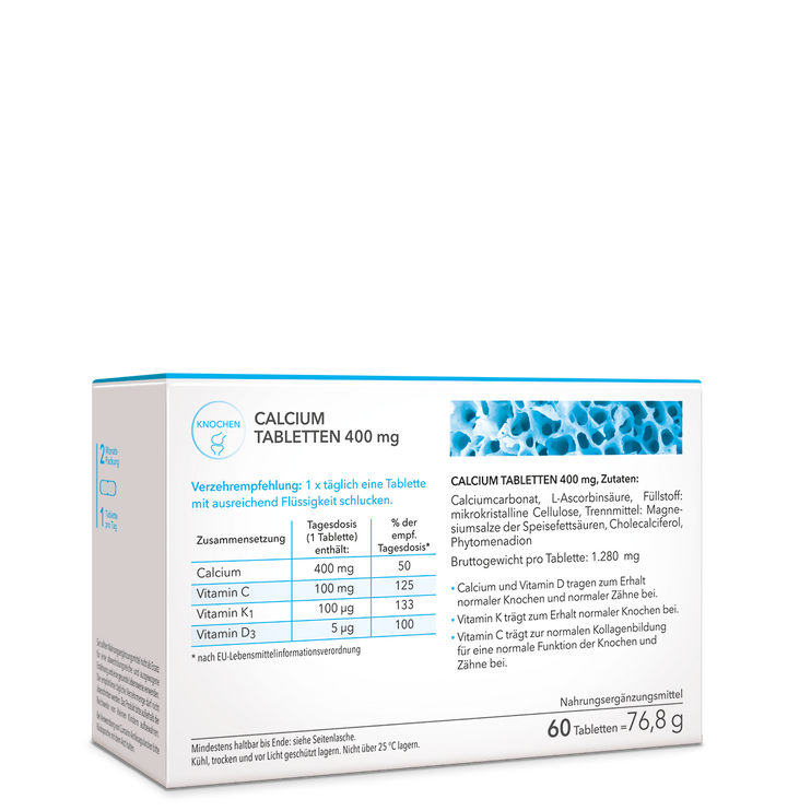 Calcium Tabletten 400 mg