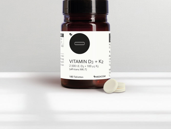 Das Immun-Duo: Vitamin D3 + K2