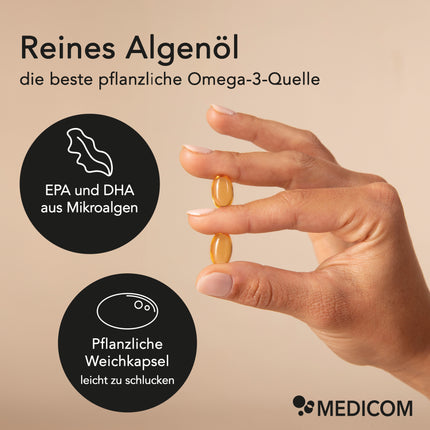 Omega 3 Vegan Algenöl