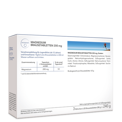 Magnesium Brausetabletten 200 mg