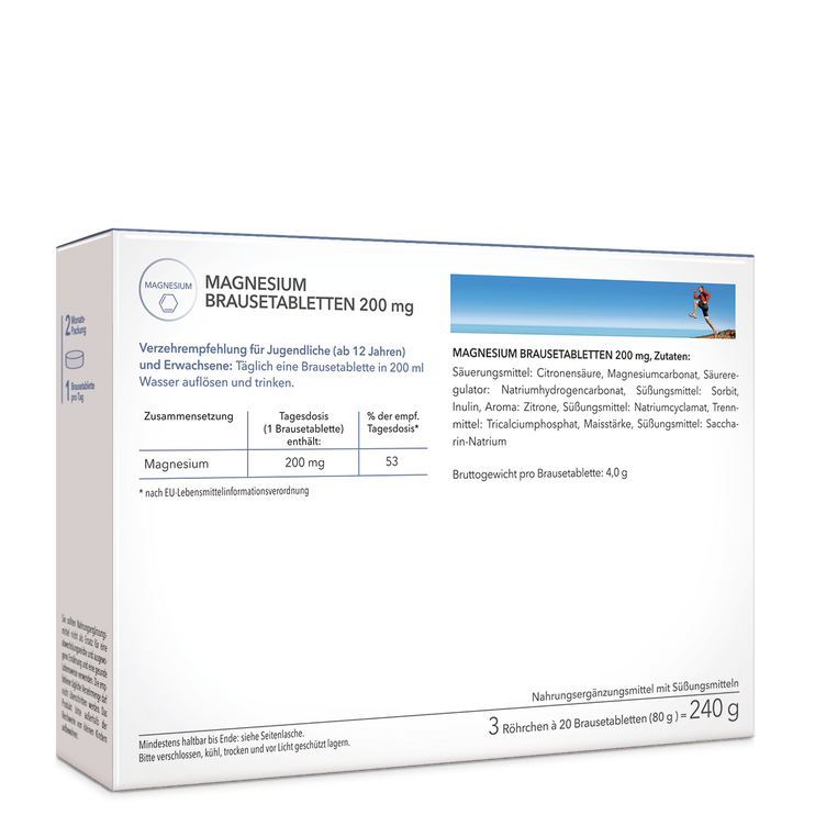 Magnesium Brausetabletten 200 mg