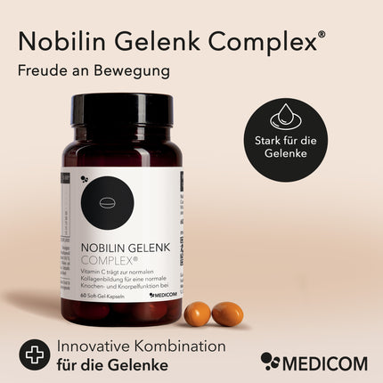 Nobilin Gelenk Complex® Produktinformationen, stark für die Gelenke, innovative Kombination für die Gelenke