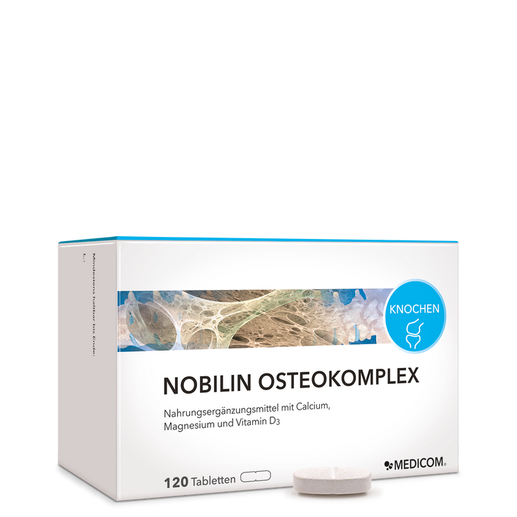 Die Vorderseite der Packung Nobilin
Osteokomplex